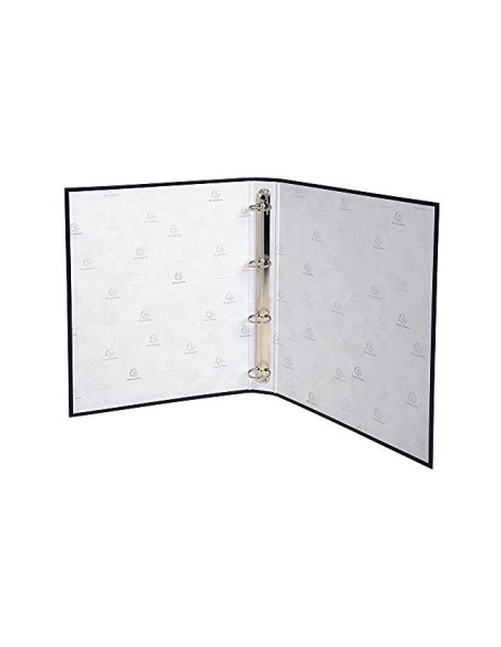 CARPETA 4A.30MM REDONDAS EXACOMPTA DIN A4 CARTON FORRADO NEGRA 51371E