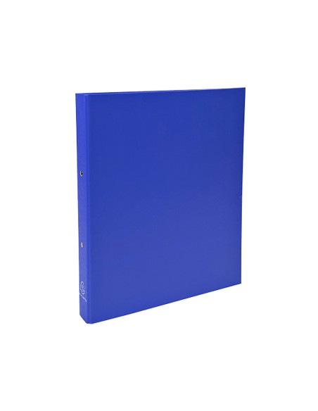 CARPETA 2A.30MM REDONDAS EXACOMPTA DIN A4 CARTON FORRADO AZUL 54372E