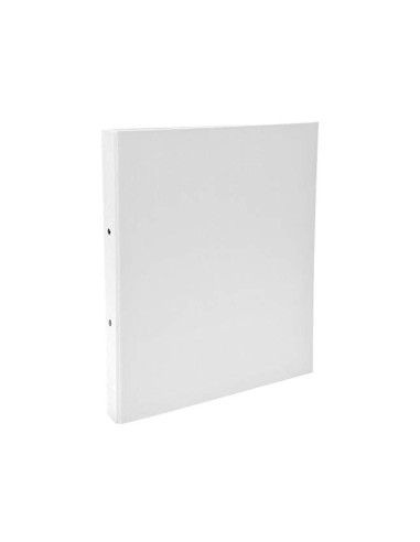 CARPETA 2A.30MM REDONDAS EXACOMPTA A4 CARTON FORRADO BLANCO 54378E