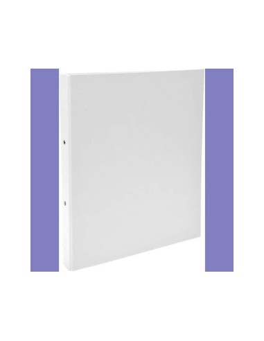 CARPETA 2A.30MM REDONDAS EXACOMPTA A4 CARTON FORRADO BLANCO 54378E