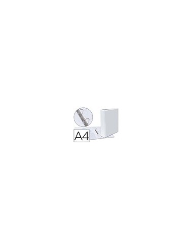 CARPETA CANGURO 2 ANILLAS MIXTAS 40MM ESSELTE A4 PLASTICO BLANCA