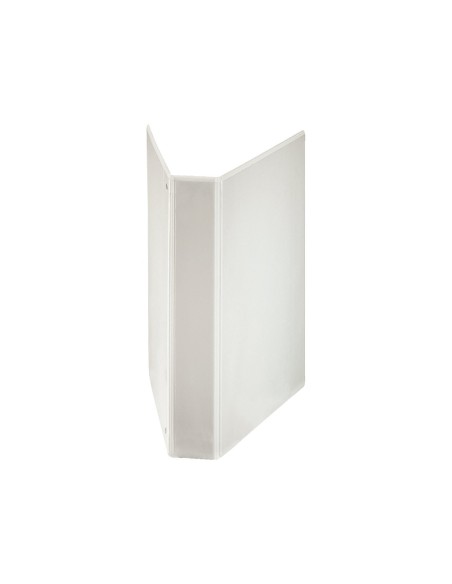 CARPETA CANGURO 4 ANILLAS MIXTAS 40MM ESSELTE A4 PLASTICO BLANCA 1460