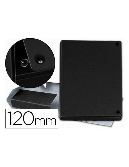 CARPETA PROYECTOS PARDO FOLIO LOMO 120 MM CARTON FORRADO NG.C/BROCHE