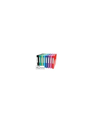 CARPETA PROYECTOS EXACOMPTA A4 LOMO 40MM.600 G/M2 SURT 59929E