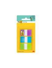 BANDERITAS POST-INDEX 680-ROY VE-AZ-VI DISPENSADOR FUNDA 3X19