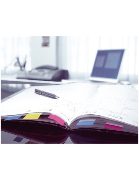 BANDERITAS POST-INDEX 680-ROY VE-AZ-VI DISPENSADOR FUNDA 3X19