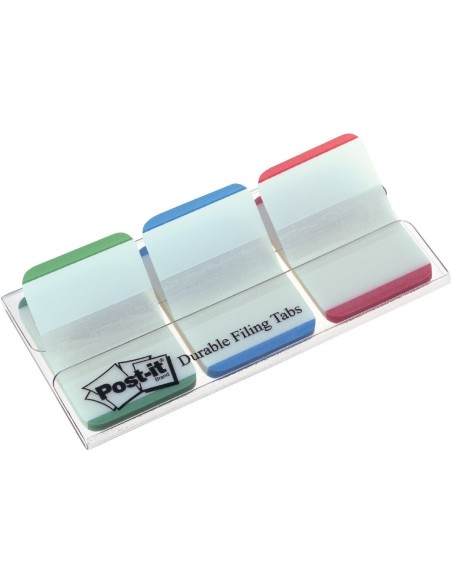 BANDERITAS POST-INDEX VERDE ROJO Y AZUL DISPENSADOR FUNDA 3X21