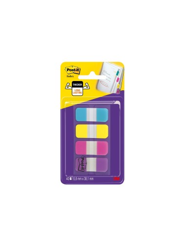 BANDERITAS SEPARADORAS RIGIDAS AM.AZ.RS VIO POST-IT INDEX 676AYPVEU