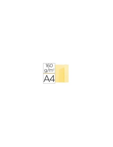 SUBCARPETA A4 160 GR. EXACOMPTA 1 SOLAPA AMARILLO