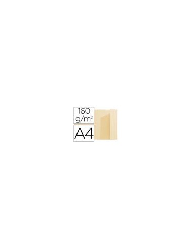 SUBCARPETA A4 160 GR. EXACOMPTA 1 SOLAPA CREMA C/100