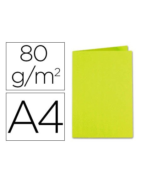 SUBCARPETA A4 80 GR. FINO EXACOMPTA VERDE MENTA C/100