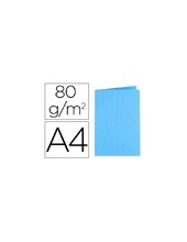 SUBCARPETA A4 80 GR. FINO EXACOMPTA TURQUESA C/100 2