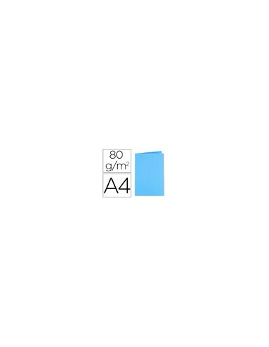 SUBCARPETA A4 80 GR. FINO EXACOMPTA TURQUESA C/100