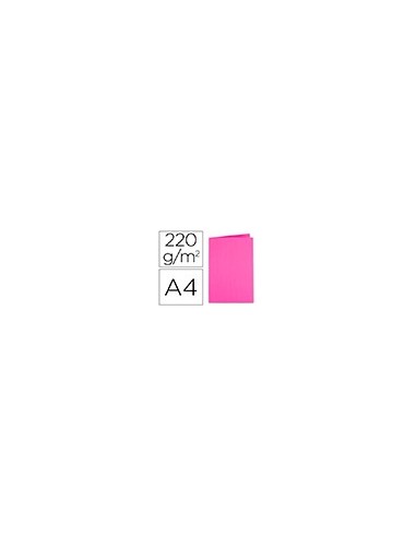 SUBCARPETA A4 220 GR. EXACOMPTA FUCSIA 100 UD.