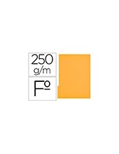 SUBCARPETA FL 250 GR. GIO C/PESTAÑA IZQUIERDA AMARILLO C/50 2