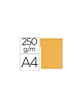 SUBCARPETA A4 250 GR. GIO C/PESTAÑA DERECHA AMARILLO C/50 2
