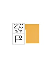 SUBCARPETA FL 250 GR. GIO C/PESTAÑA DERECHA AMARILLO C/50 2