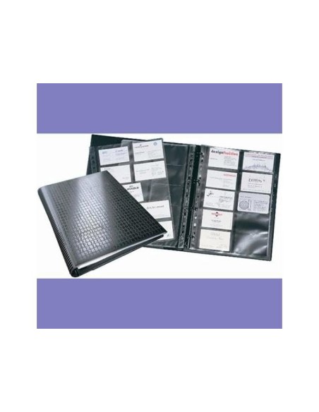 TARJETERO EXTRAGRANDE DURABLE A4 4A.20 FUNDAS C/INDICE 400T 2409-01
