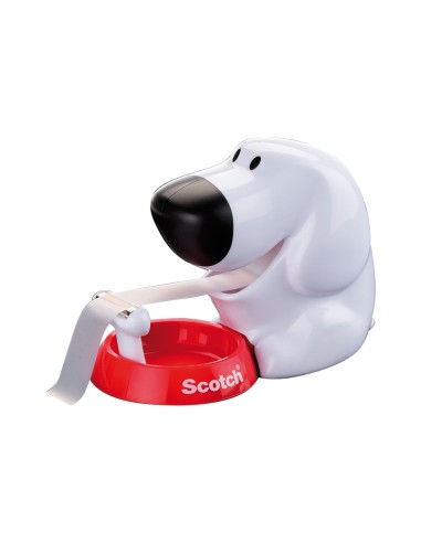 PORTARROLLOSCOTCH DOGGY C31 19MM X7,5 MT INCLUYE ROLLO CINTA MAGIC