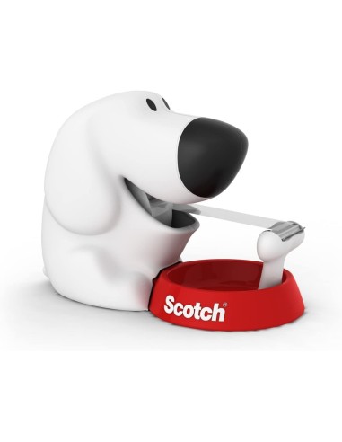 PORTARROLLOSCOTCH DOGGY C31 19MM X7,5 MT INCLUYE ROLLO CINTA MAGIC