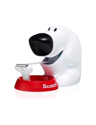 PORTARROLLOSCOTCH DOGGY C31 19MM X7,5 MT INCLUYE ROLLO CINTA MAGIC