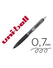 BOLIGRAFO UNI-BALL ROLLER UMN-207 RETRACTIL 0,7 MM COLOR NEGRO