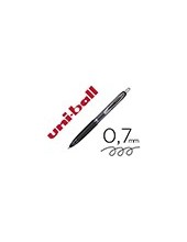 BOLIGRAFO UNI-BALL ROLLER UMN-207 RETRACTIL 0,7 MM COLOR NEGRO 2
