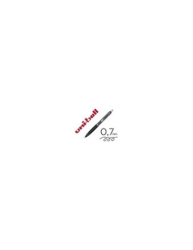 BOLIGRAFO UNI-BALL ROLLER UMN-207 RETRACTIL 0,7 MM COLOR NEGRO