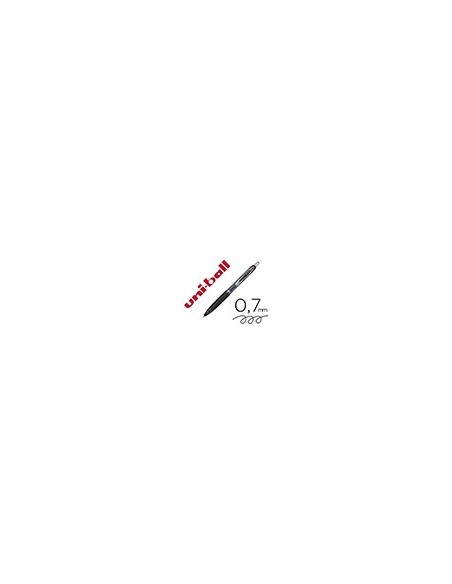BOLIGRAFO UNI-BALL ROLLER UMN-207 RETRACTIL 0,7 MM COLOR NEGRO