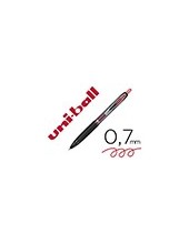 BOLIGRAFO UNI-BALL ROLLER UMN-207 RETRACTIL 0,7 MM COLOR ROJO 2