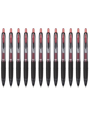 BOLIGRAFO UNI-BALL ROLLER UMN-207 RETRACTIL 0,7 MM COLOR ROJO