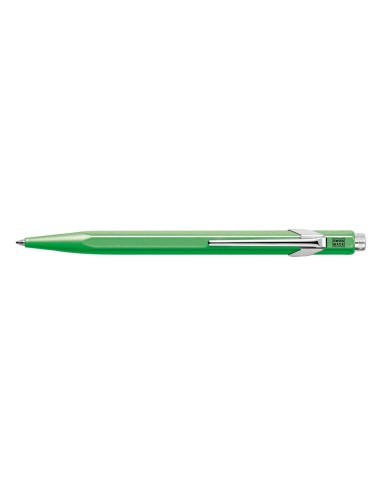 BOLIGRAFO CARAN DACHE 849 FLUO VERDE LIMON PUNTA MEDIA
