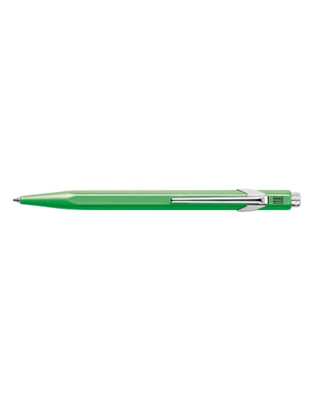 BOLIGRAFO CARAN DACHE 849 FLUO VERDE LIMON PUNTA MEDIA