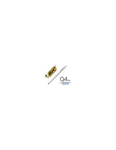 BOLIGRAFO BIC CRISTAL CELEBRATION PLATA TINTA NEGRA UNIDAD 921339