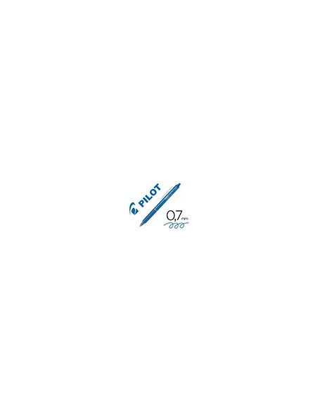 BOLIGRAFO PILOT FRIXION CLICKER BORRABLE 0,7 MM AZUL CLARO BLISTER