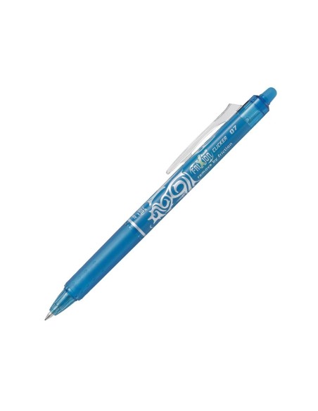 BOLIGRAFO PILOT FRIXION CLICKER BORRABLE 0,7 MM AZUL CLARO BLISTER
