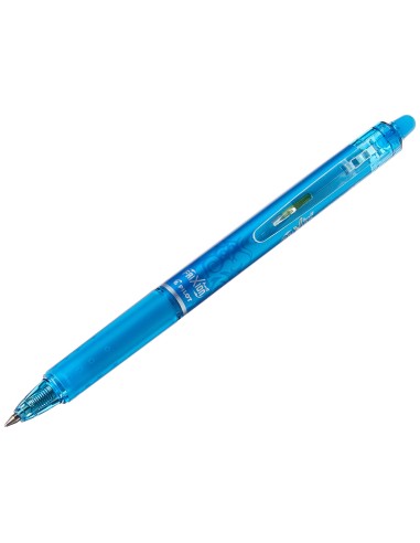 BOLIGRAFO PILOT FRIXION CLICKER BORRABLE 0,7 MM AZUL CLARO BLISTER