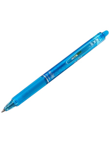 BOLIGRAFO PILOT FRIXION CLICKER BORRABLE 0,7 MM AZUL CLARO BLISTER