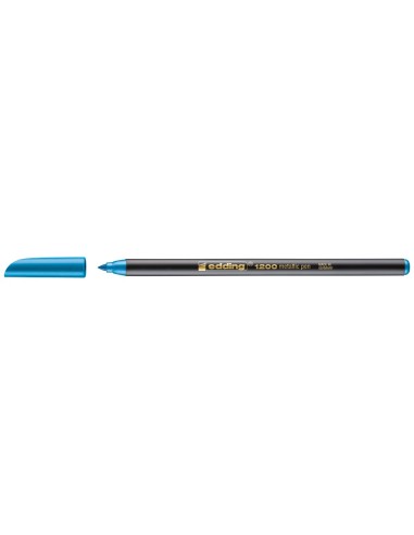 ROTULADOR EDDING PUNTA FIBRA 1200 AZ MET N73 PUNTA REDONDO 0,5 MM