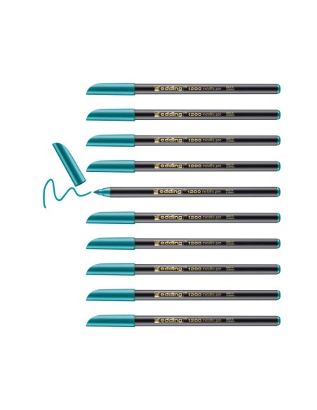 ROTULADOR EDDING PUNTA FIBRA 1200 VE MET N74 PUNTA REDONDO 0,5 MM