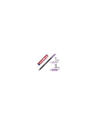 ROTULADOR EDDING PUNTA FIBRA 1200 VIO MET N78 PUNTA REDONDO 0,5 MM