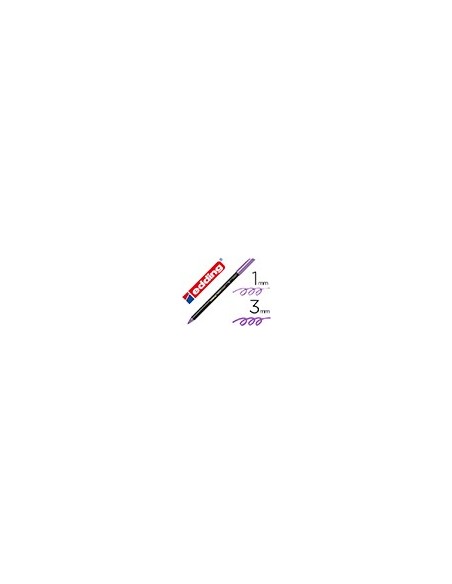 ROTULADOR EDDING PUNTA FIBRA 1200 VIO MET N78 PUNTA REDONDO 0,5 MM