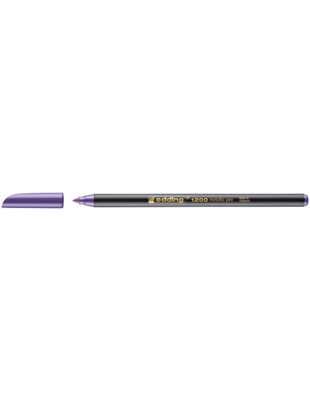 ROTULADOR EDDING PUNTA FIBRA 1200 VIO MET N78 PUNTA REDONDO 0,5 MM