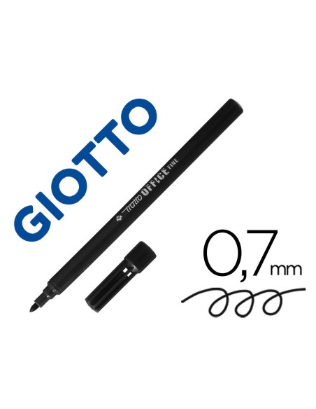 ROTULADOR FILA PTA FIBRA 0.7MMNG 730503**77478