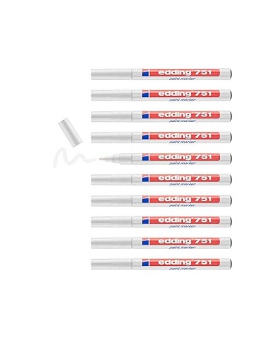 ROTULADOR EDDING PUNTA FIBRA 751 ORO PUNTA REDONDA 1,5 MM