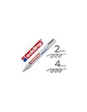 ROTULADOR EDDING PUNTA FIBRA 750 PLATA PUNTA REDONDA 3,5 MM 2