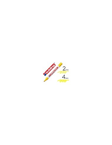 ROTULADOR EDDING PUNTA FIBRA 750 AMARILLO PUNTA REDONDA 3,5 MM