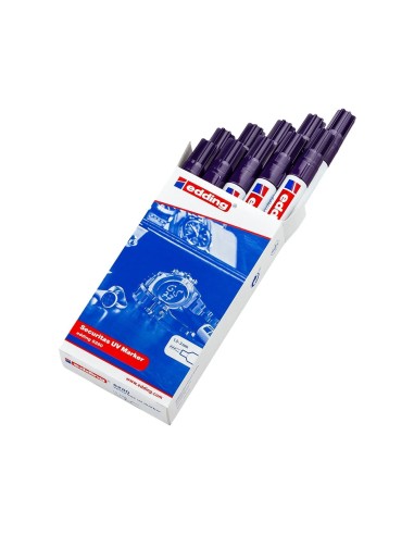 ROTULADOR EDDING MARCADOR SEGURIDAD VISIBLE BAJO ULTRAVIO 8280UV