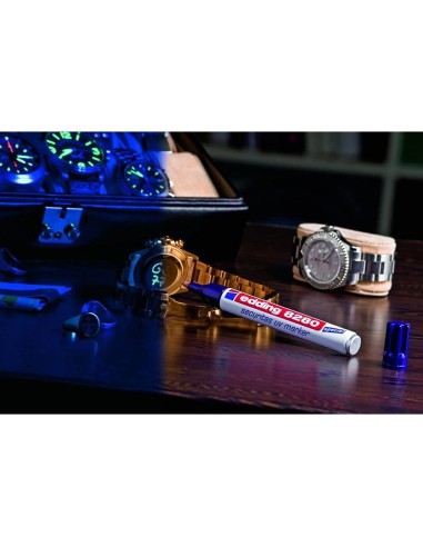 ROTULADOR EDDING MARCADOR SEGURIDAD VISIBLE BAJO ULTRAVIO 8280UV