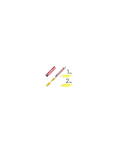 ROTULADOR EDDING PUNTA FIBRA 751 AMARILLO PUNTA REDONDA 1,5 MM
